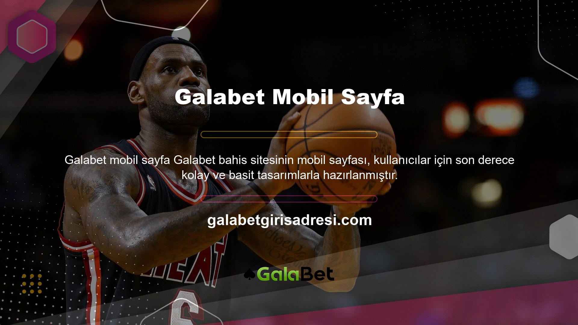 Mobil sayfada sitedeki aynı renk tonlarının kullanıldığı menülere ve seçeneklere erişmek çok basittir